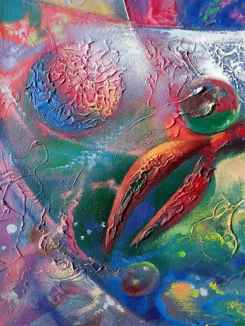 Abstract oil painting Scorpion Anatoly Borisovich Tarabanov - 7