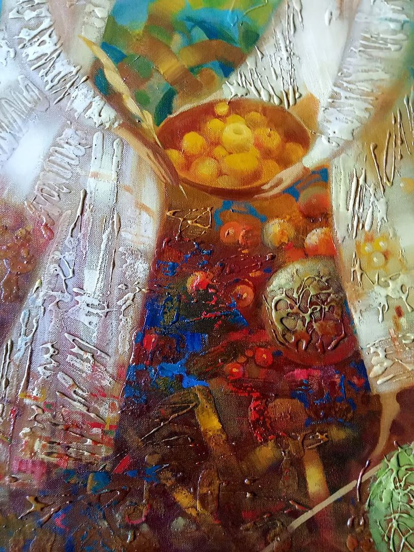 Abstract oil painting Autumn gold Anatoly Borisovich Tarabanov - 4