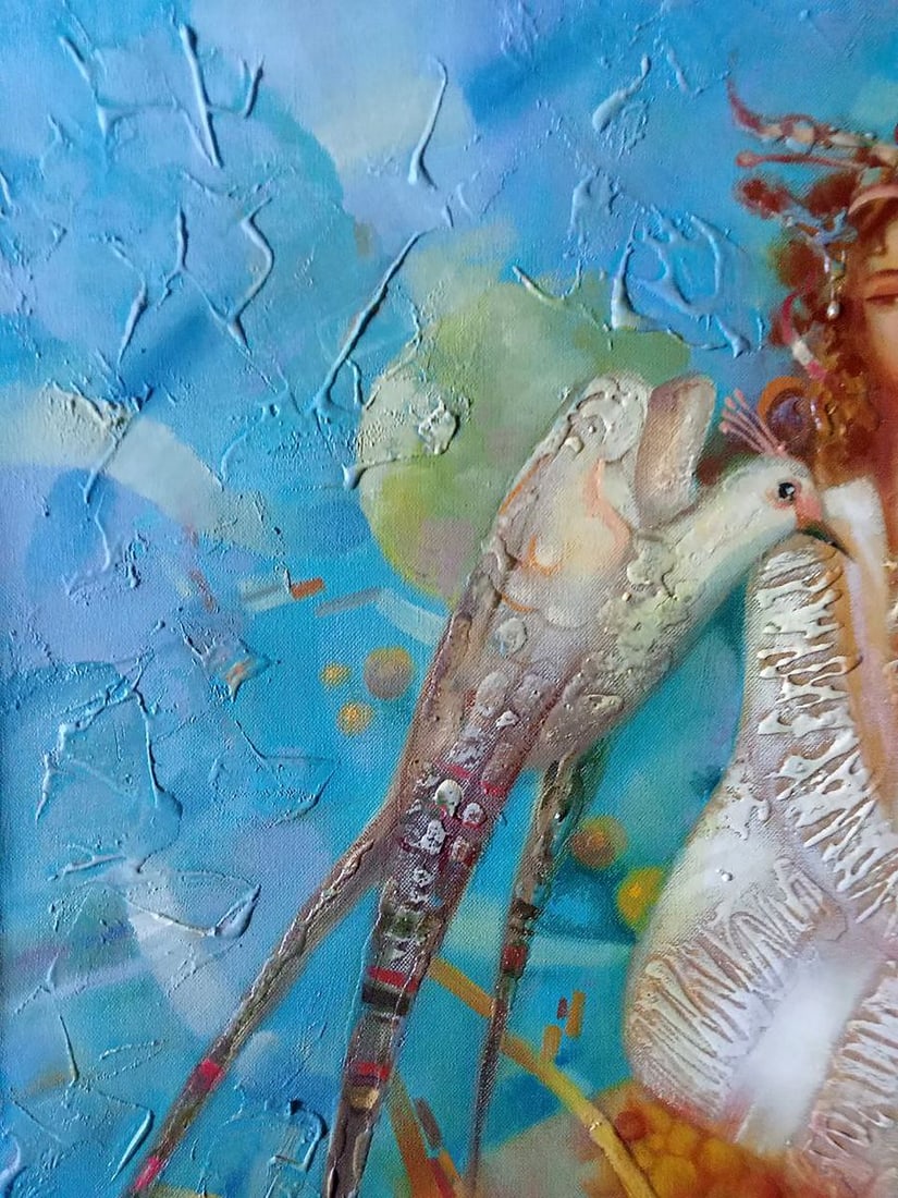 Abstract oil painting Autumn gold Anatoly Borisovich Tarabanov - 5