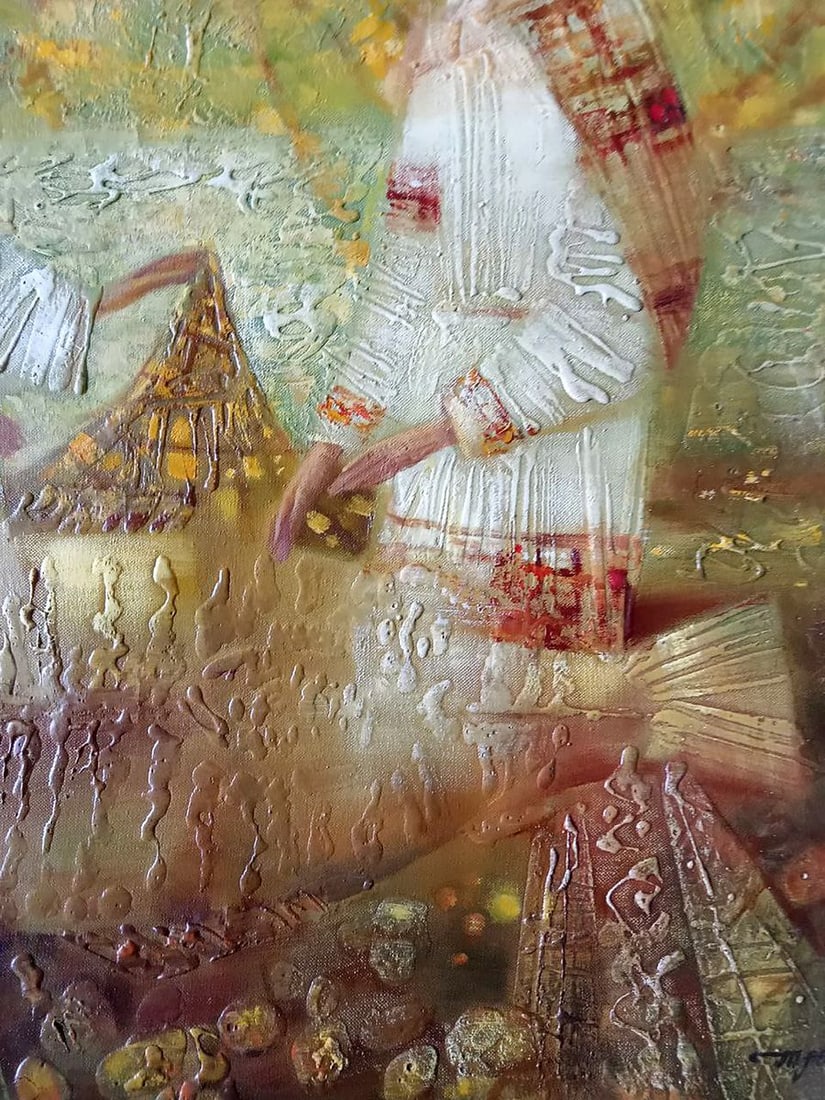 Abstract oil painting Big fish Anatoly Borisovich Tarabanov - 4