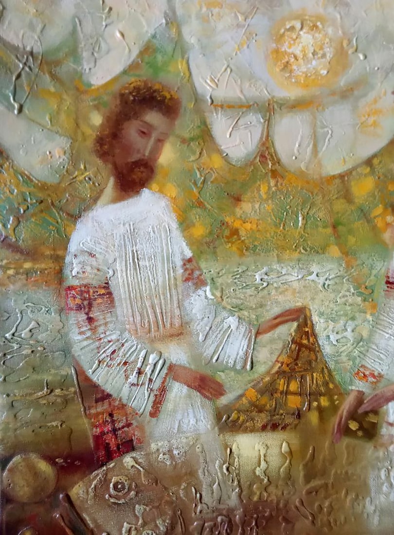 Abstract oil painting Big fish Anatoly Borisovich Tarabanov - 5