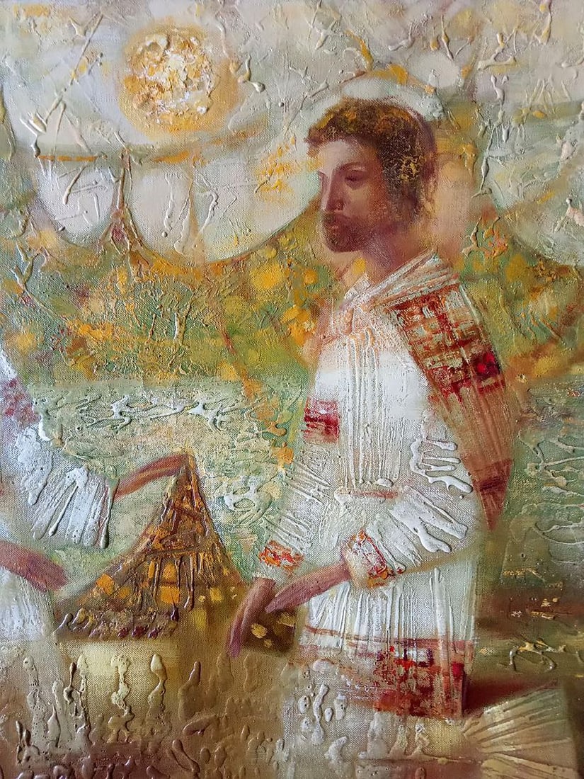 Abstract oil painting Big fish Anatoly Borisovich Tarabanov - 6