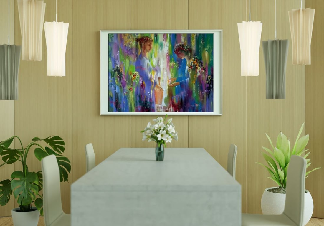 Abstract oil painting Source Anatoly Borisovich Tarabanov - 3