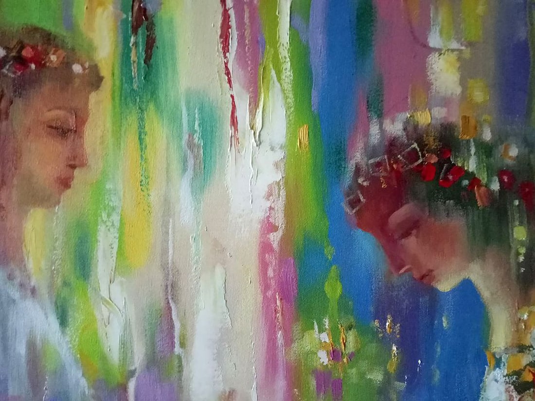 Abstract oil painting Source Anatoly Borisovich Tarabanov - 7