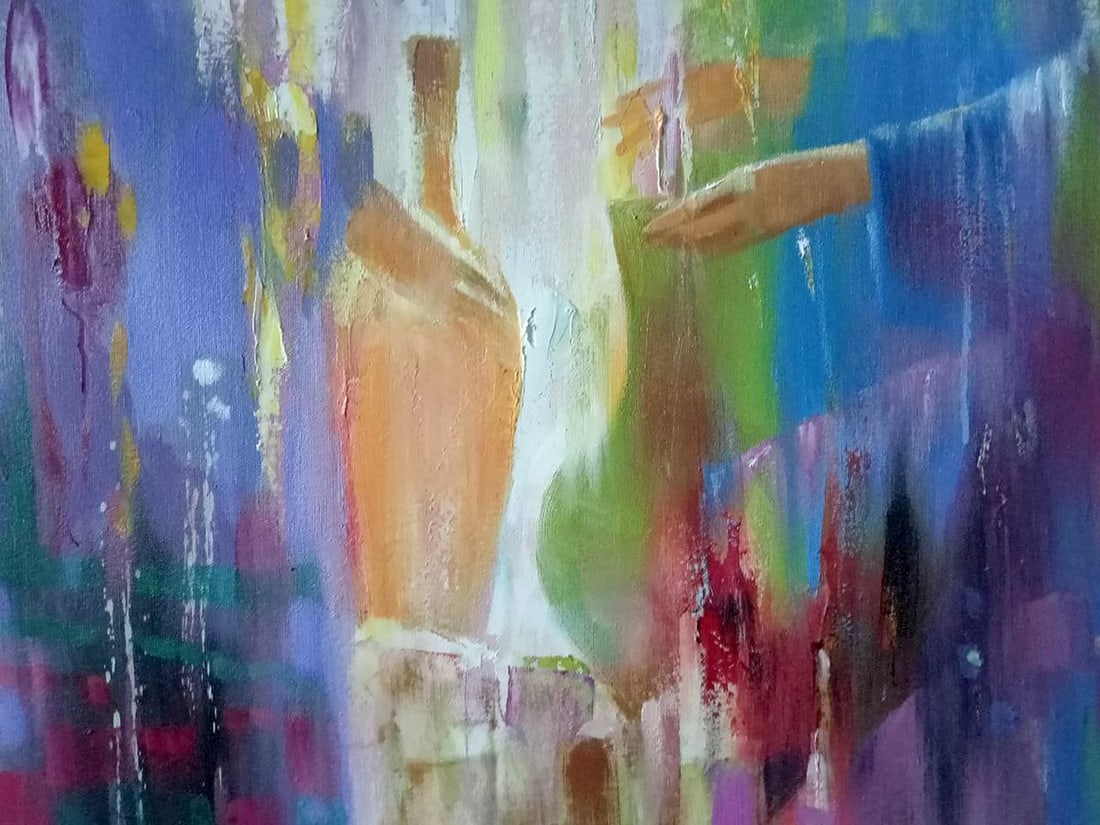 Abstract oil painting Source Anatoly Borisovich Tarabanov - 9