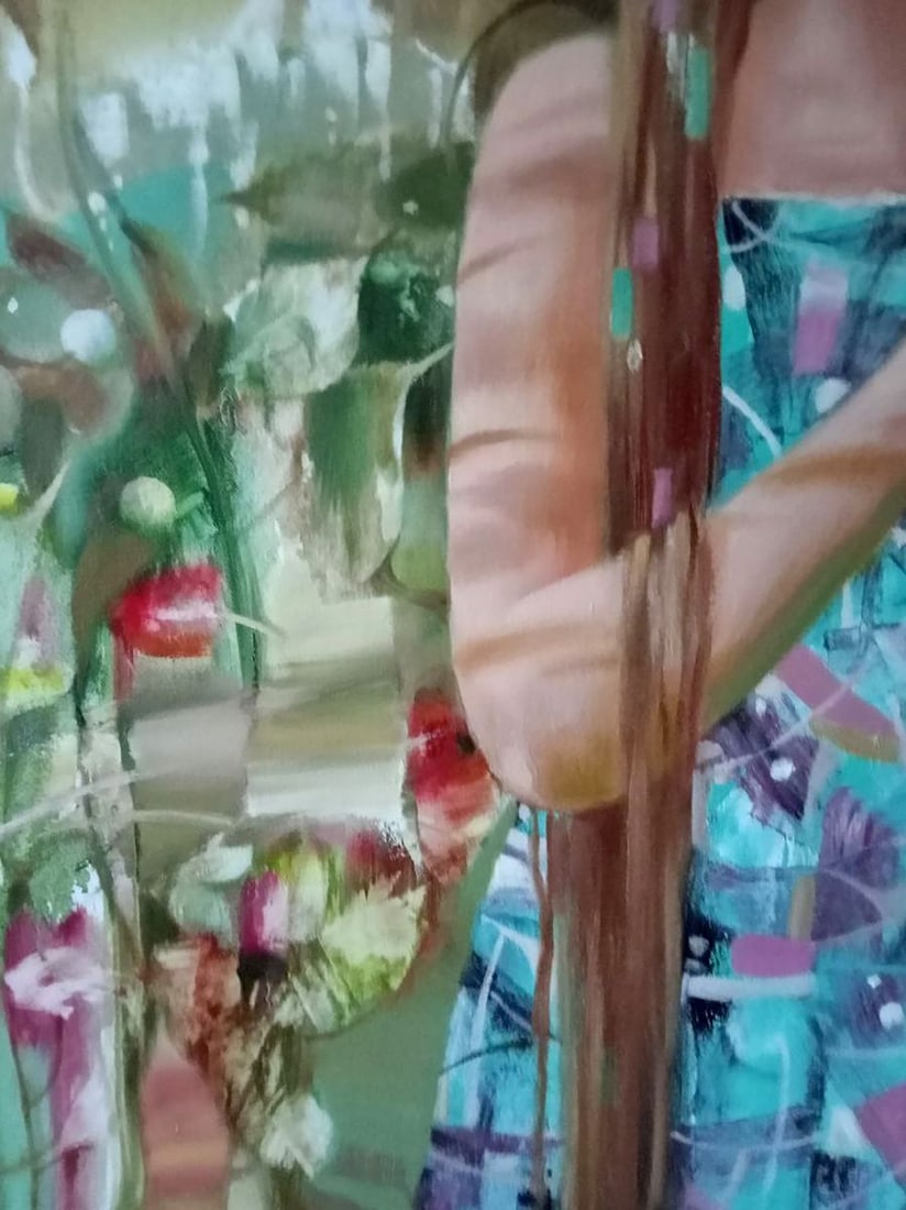 Abstract oil painting Small bird Anatoly Borisovich Tarabanov - 8