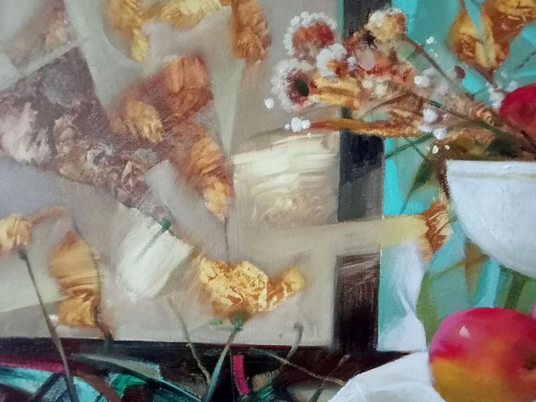 Abstract oil painting Apples Anatoly Borisovich Tarabanov - 7