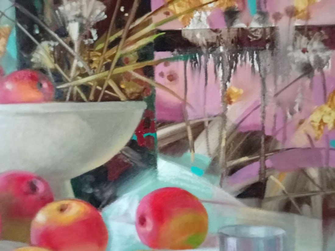 Abstract oil painting Apples Anatoly Borisovich Tarabanov - 8