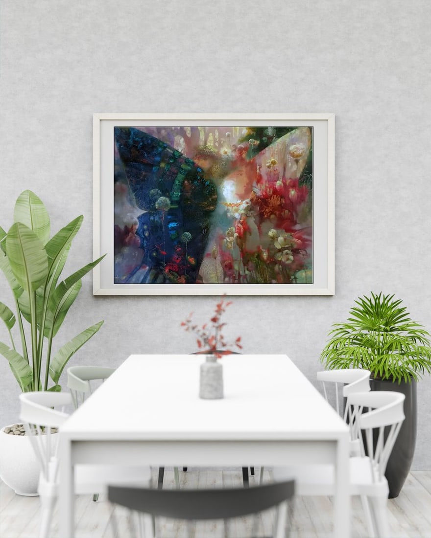 Abstract oil painting Forest beauty Anatoly Borisovich Tarabanov - 2