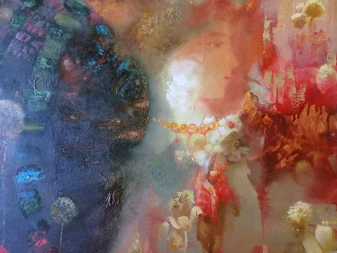 Abstract oil painting Forest beauty Anatoly Borisovich Tarabanov - 4