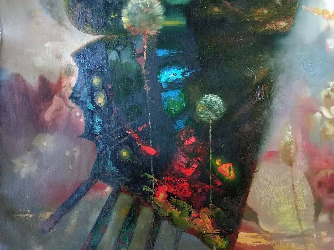 Abstract oil painting Forest beauty Anatoly Borisovich Tarabanov - 5