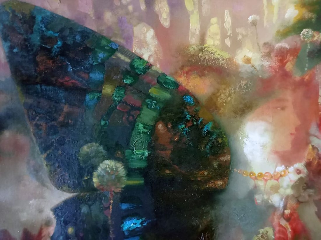 Abstract oil painting Forest beauty Anatoly Borisovich Tarabanov - 7