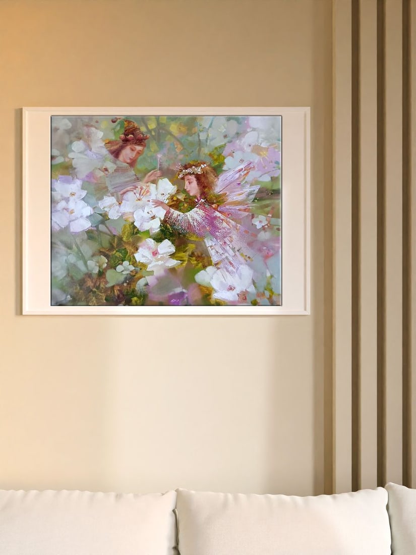 Abstract oil painting Flowers Anatoly Borisovich Tarabanov - 2