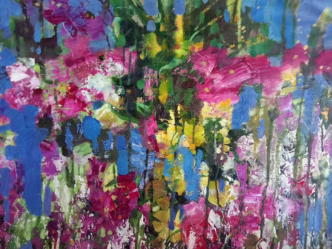 Abstract oil painting White dream Anatoly Borisovich Tarabanov - 5