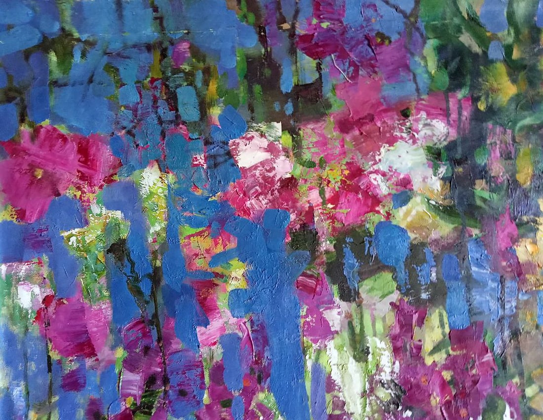 Abstract oil painting White dream Anatoly Borisovich Tarabanov - 6