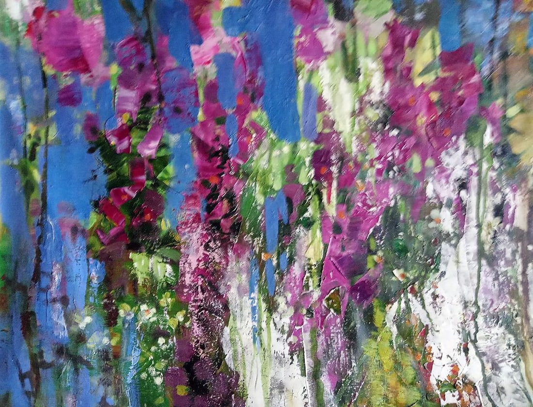 Abstract oil painting White dream Anatoly Borisovich Tarabanov - 7