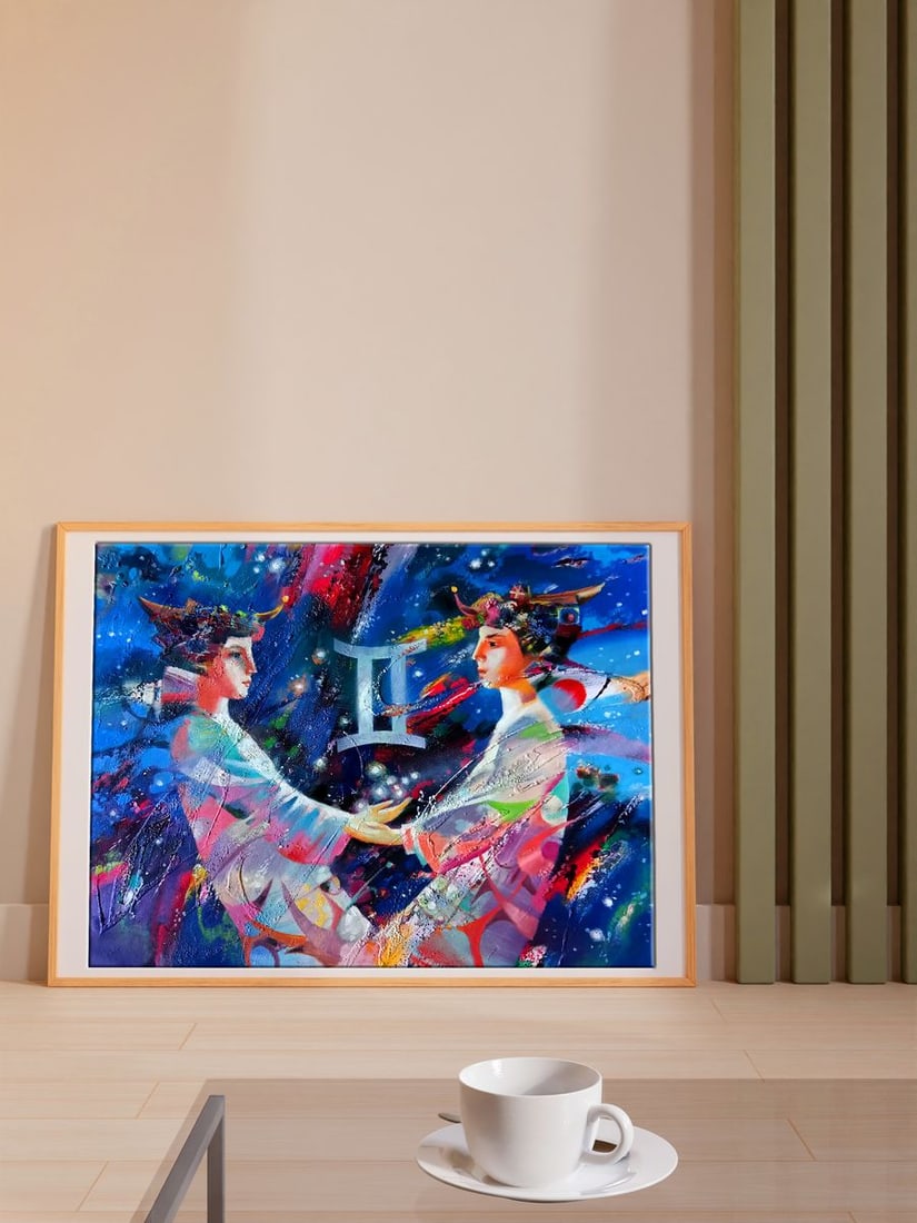 Abstract oil painting Gemini Anatoly Borisovich Tarabanov - 2