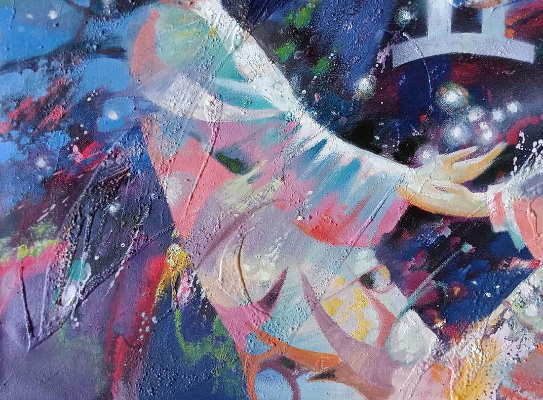 Abstract oil painting Gemini Anatoly Borisovich Tarabanov - 6