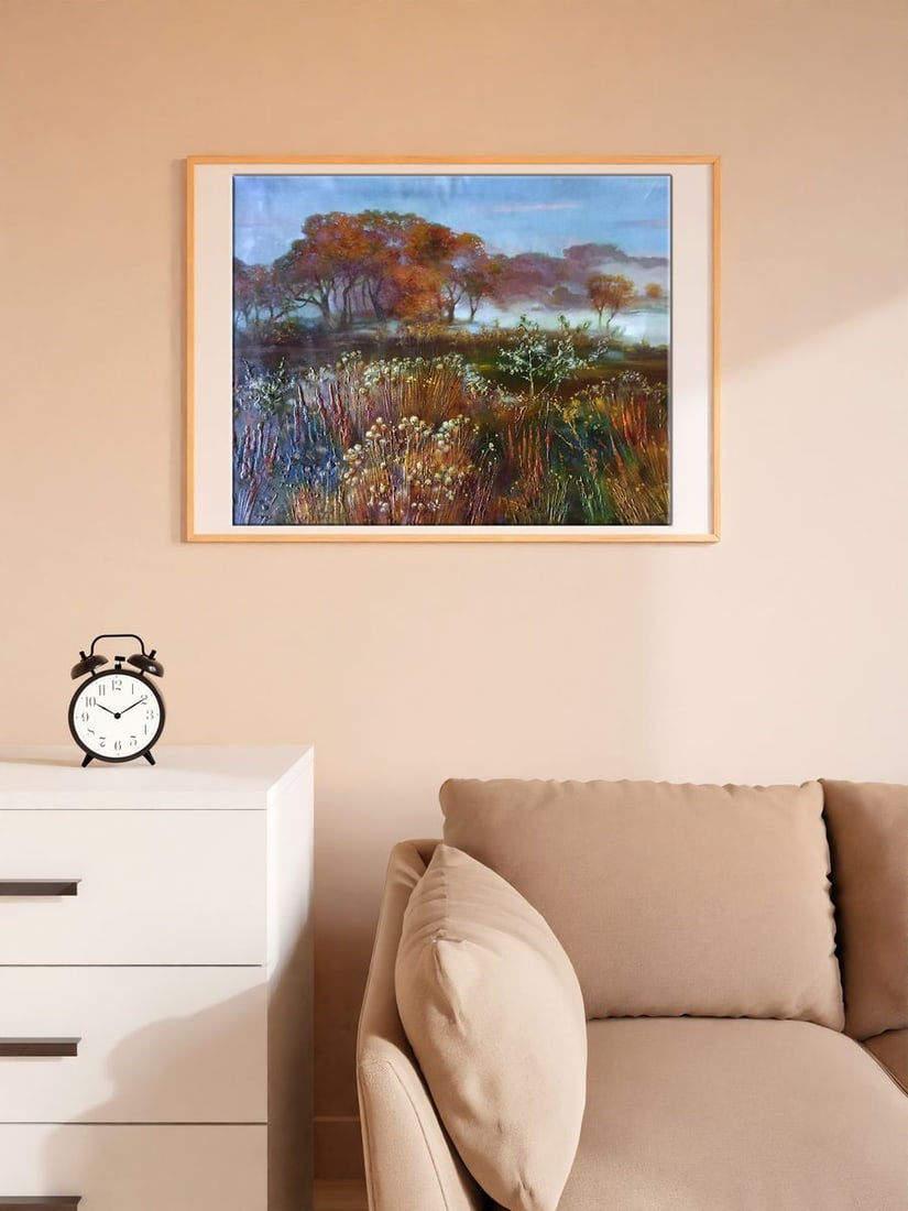 Abstract oil painting Autumn landscape Anatoly Borisovich Tarabanov - 3