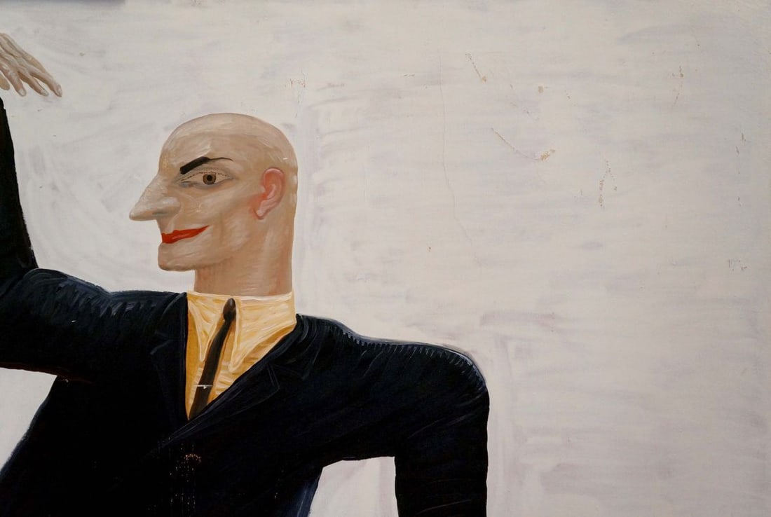 Abstract oil painting Dance Gipper Puper - 4