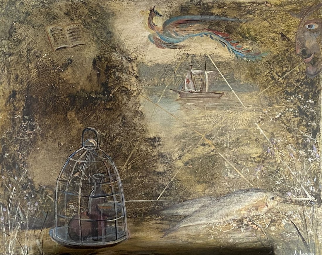 Oil painting Bright day Dulfan Lucien Veniaminovich: Title: Oil painting Bright day Dulfan Lucien Veniaminovich Description: №Verne 335 *** ABOUT THIS PAINTING *** * TITLE: "Bright day" * ARTISTS: Dulfan Lucien Veniaminovich * SIZE: 53x66