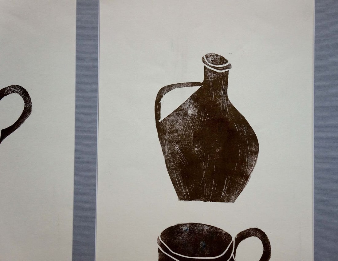 Abstract painting Vases Albina Yaloz - 4