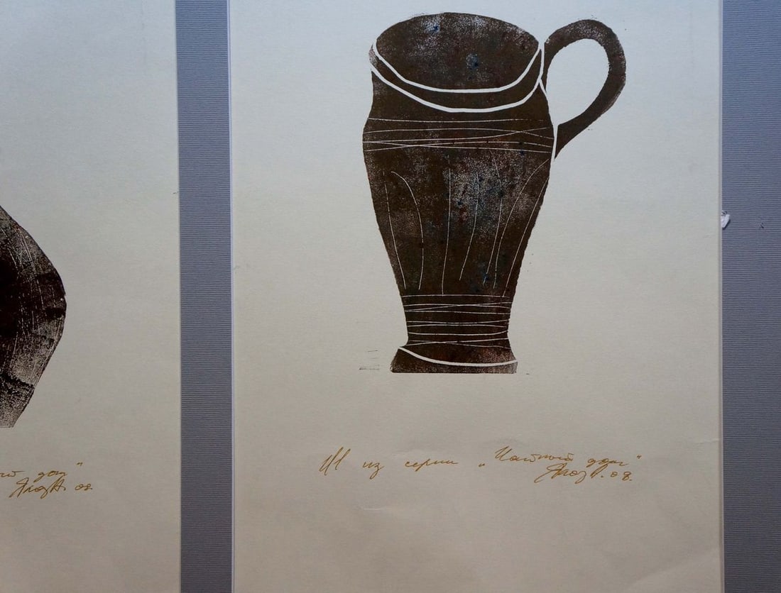 Abstract painting Vases Albina Yaloz - 5