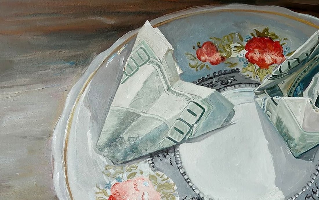 Oil painting Saucer Varvarov Anatoly Viktorovich - 2