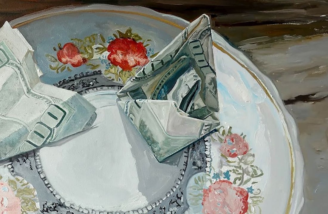 Oil painting Saucer Varvarov Anatoly Viktorovich - 3