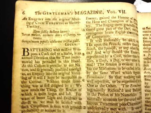 1737 Magazine Slave Revolt in Antigua - 2