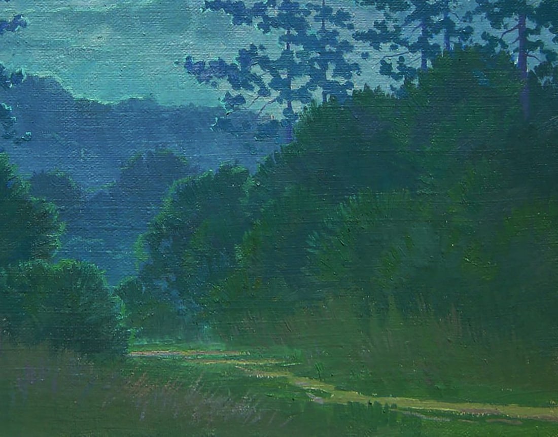 Oil painting Moonlit Night Valery Savenets - 5