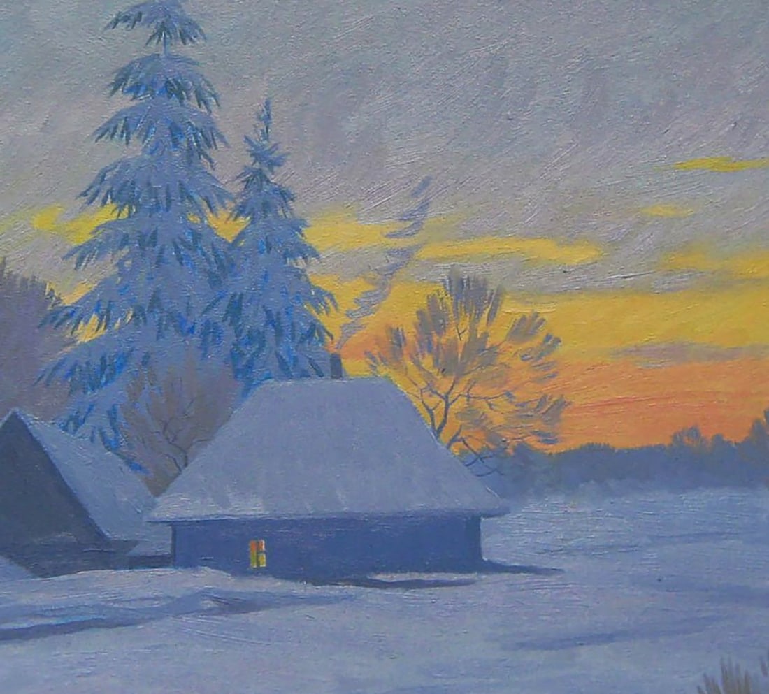 Oil painting Night after the storm Valery Savenets - 6