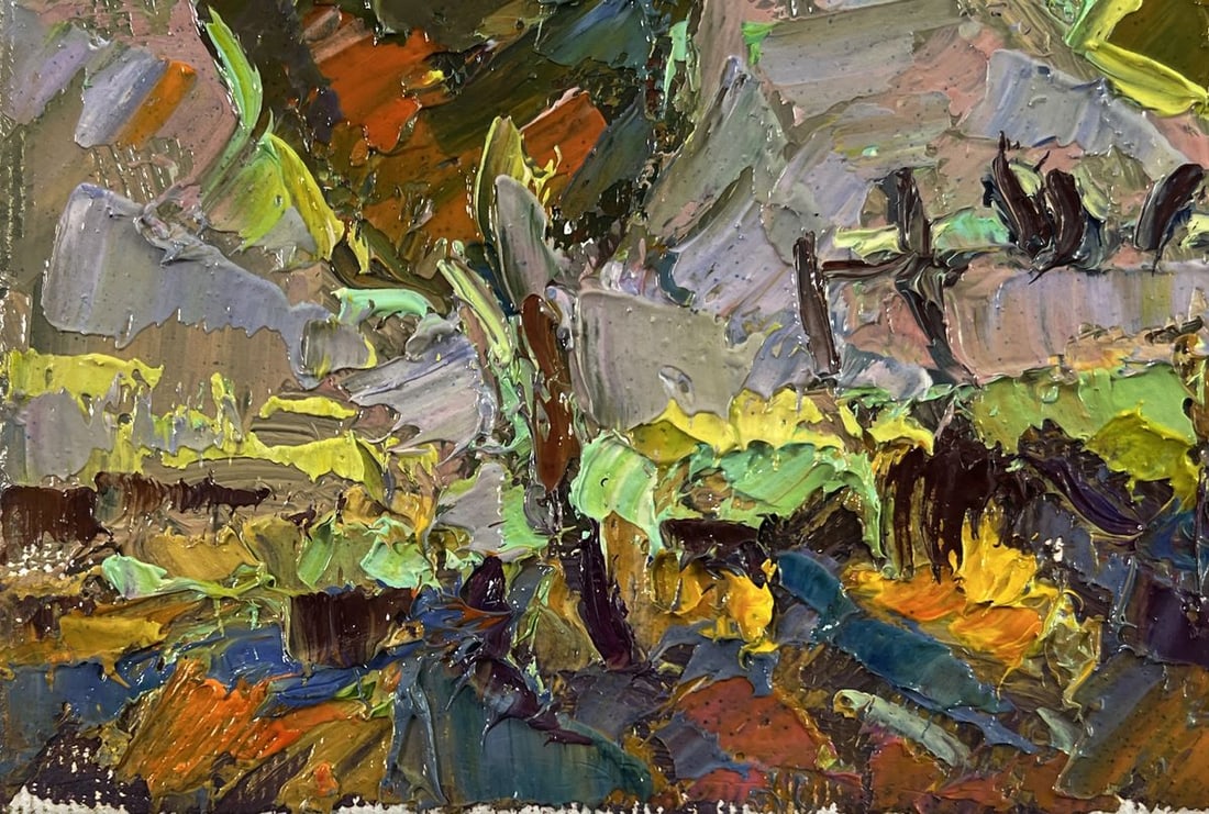 Oil painting Moonlit night Oksana Ivanyuk - 4