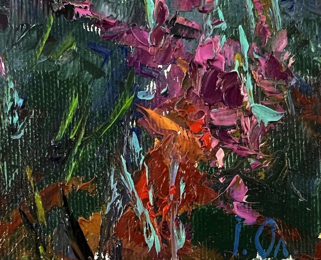 Oil painting Evening cold Oleksiy Ivanyuk - 5