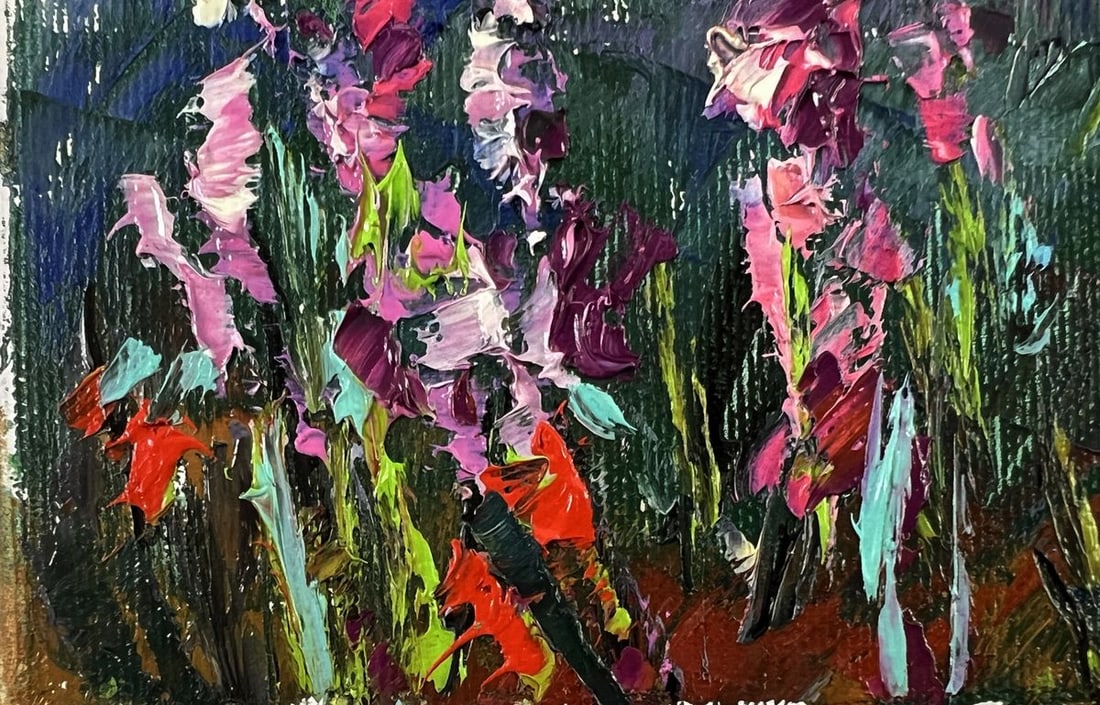 Oil painting Evening cold Oleksiy Ivanyuk - 6