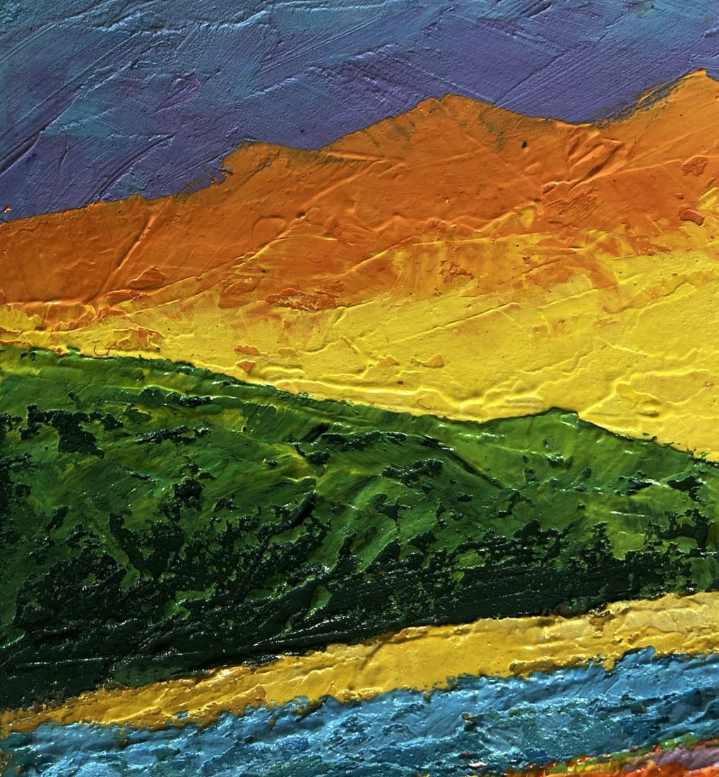 Oil painting A light breeze in the evening V. Zadorozhnya - 5