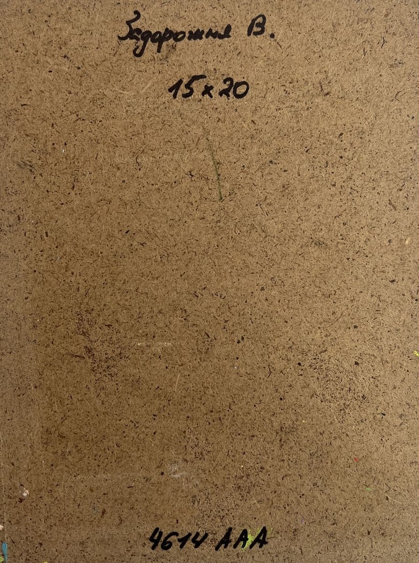 Oil painting The last rays over the forest V. Zadorozhnya - 8