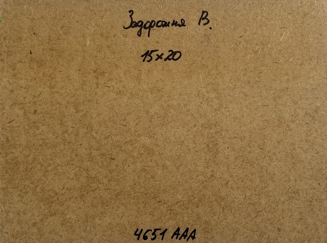 Oil painting Observing a natural phenomenon V. Zadorozhnya - 8