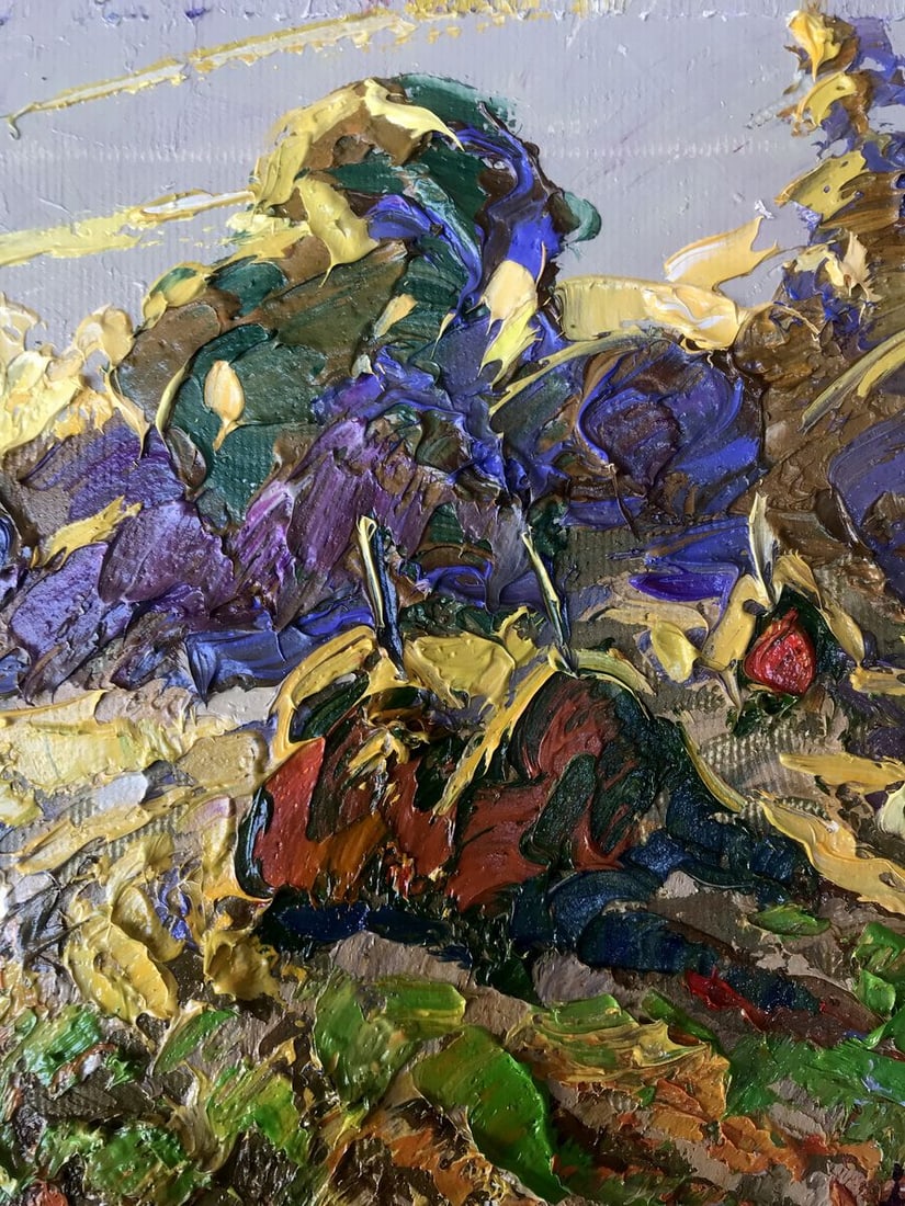 Oil painting Warm evening Alex Kalenyuk - 7