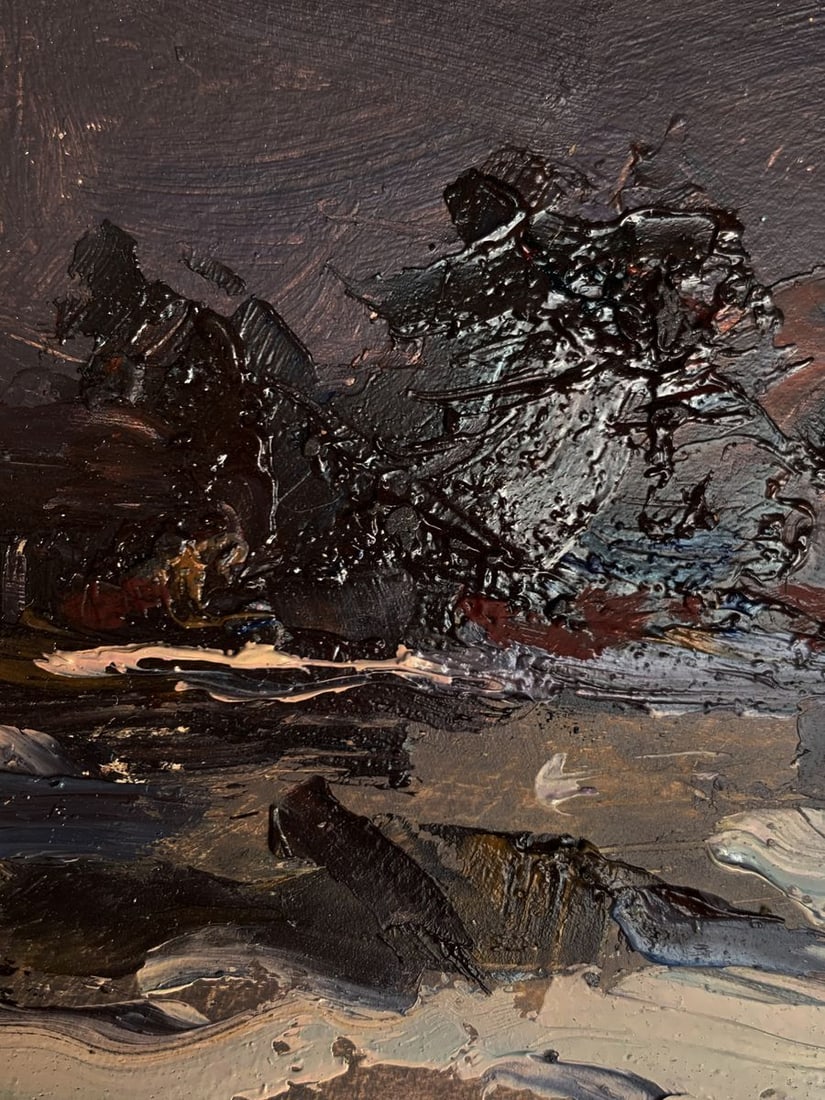 Oil painting Winter silence Alexander Cherednichenko - 4