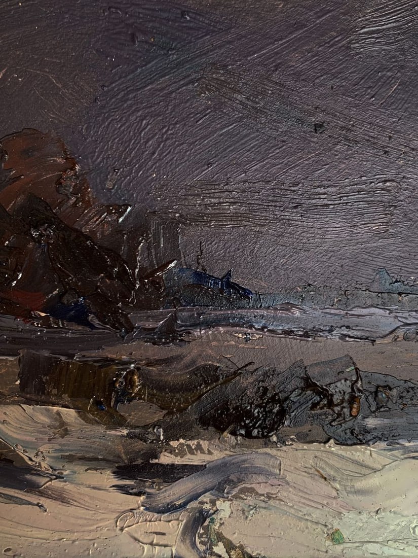 Oil painting Winter silence Alexander Cherednichenko - 6