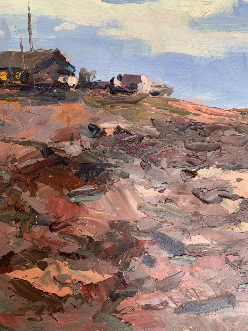 Oil painting Evening shore Alexander Cherednichenko - 7