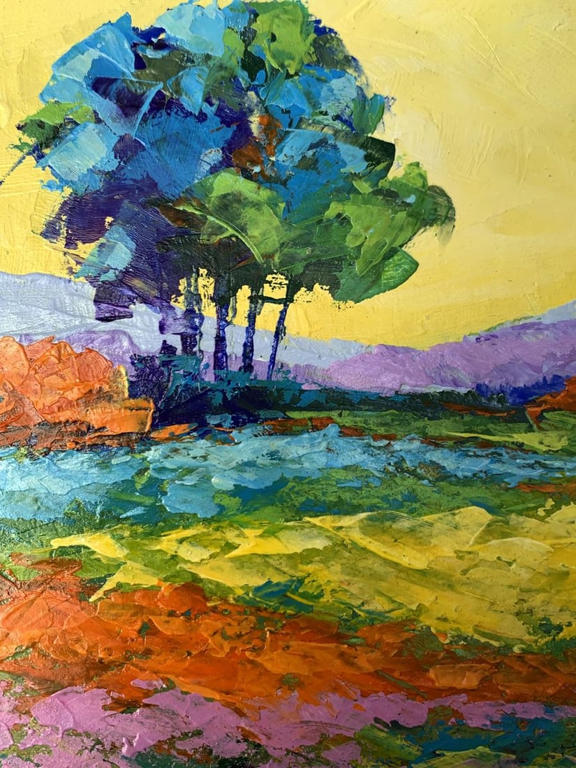 Oil painting Sunset is approaching V. Zadorozhnya - 4