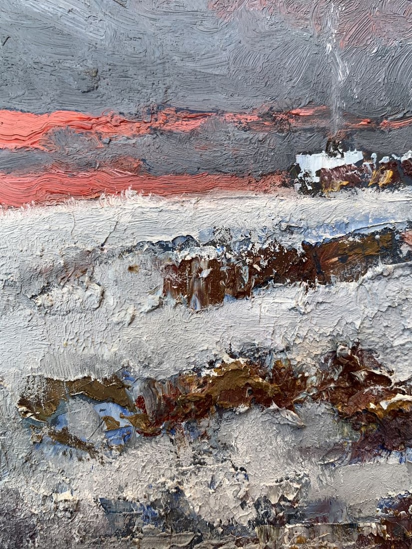 Oil painting Quiet village comfort Leonid Maistrenko - 5