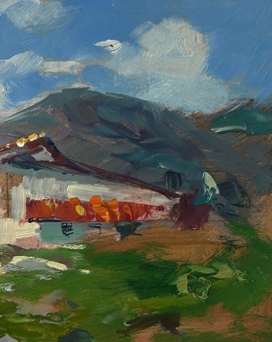 Oil painting House by the sea Yuriy Suprunchuk - 4