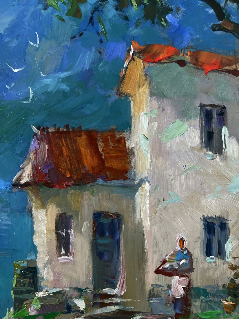 Oil painting House by the sea Yuriy Suprunchuk - 6
