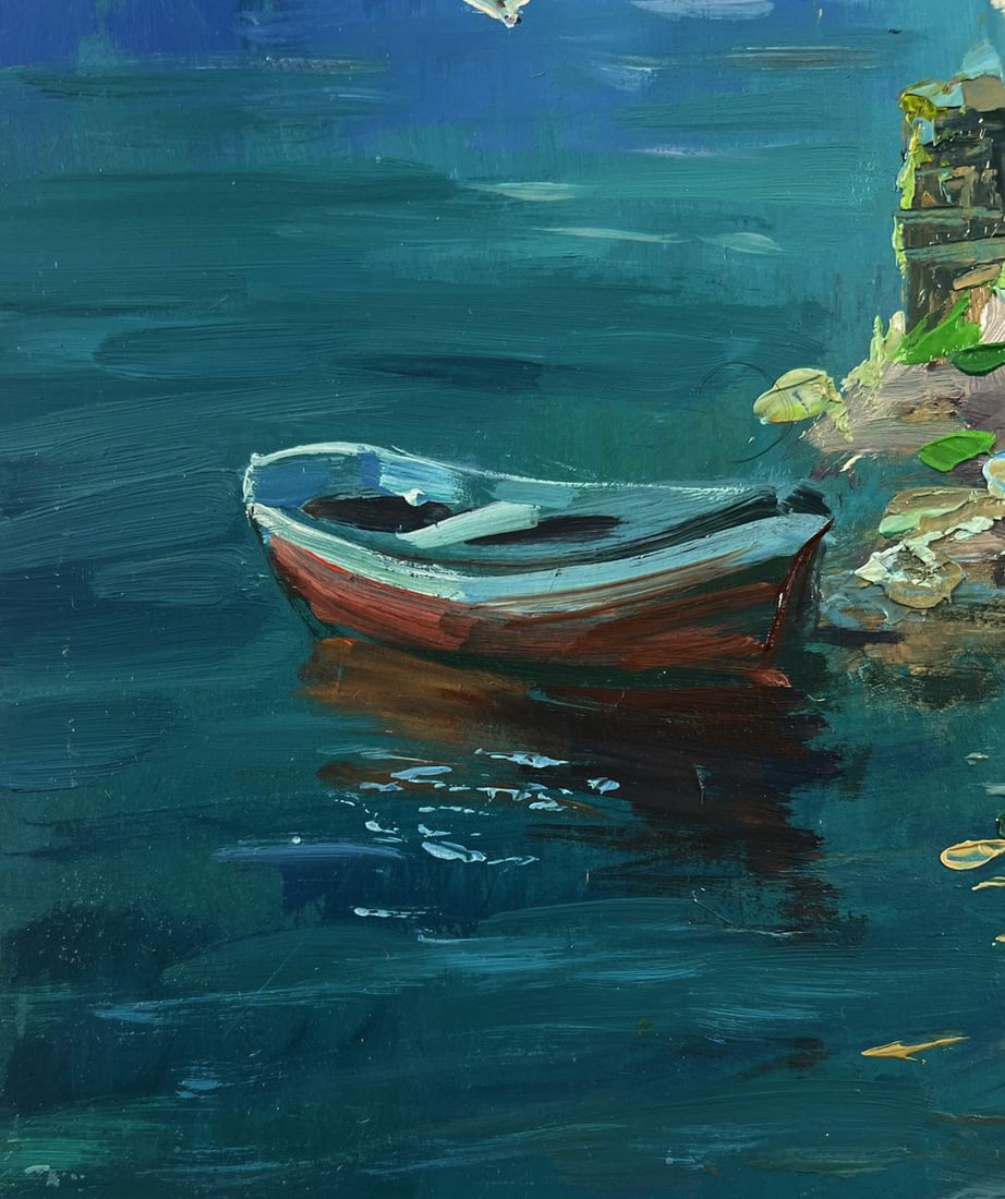 Oil painting House by the sea Yuriy Suprunchuk - 7