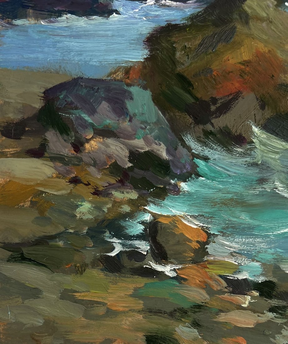 Oil painting A sea storm is approaching Yuriy Suprunchuk - 7