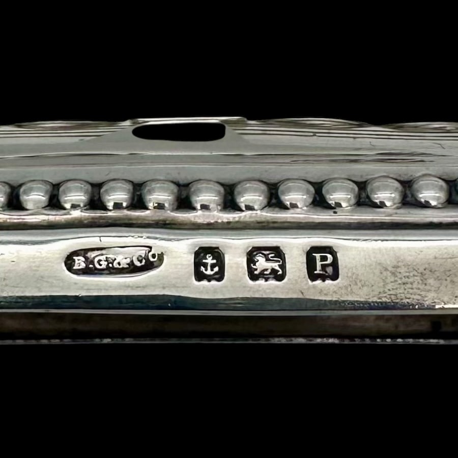 19th Century Antique George V Sterling Silver Menorah Birmingham 1939 Britton Gould & Co - 7