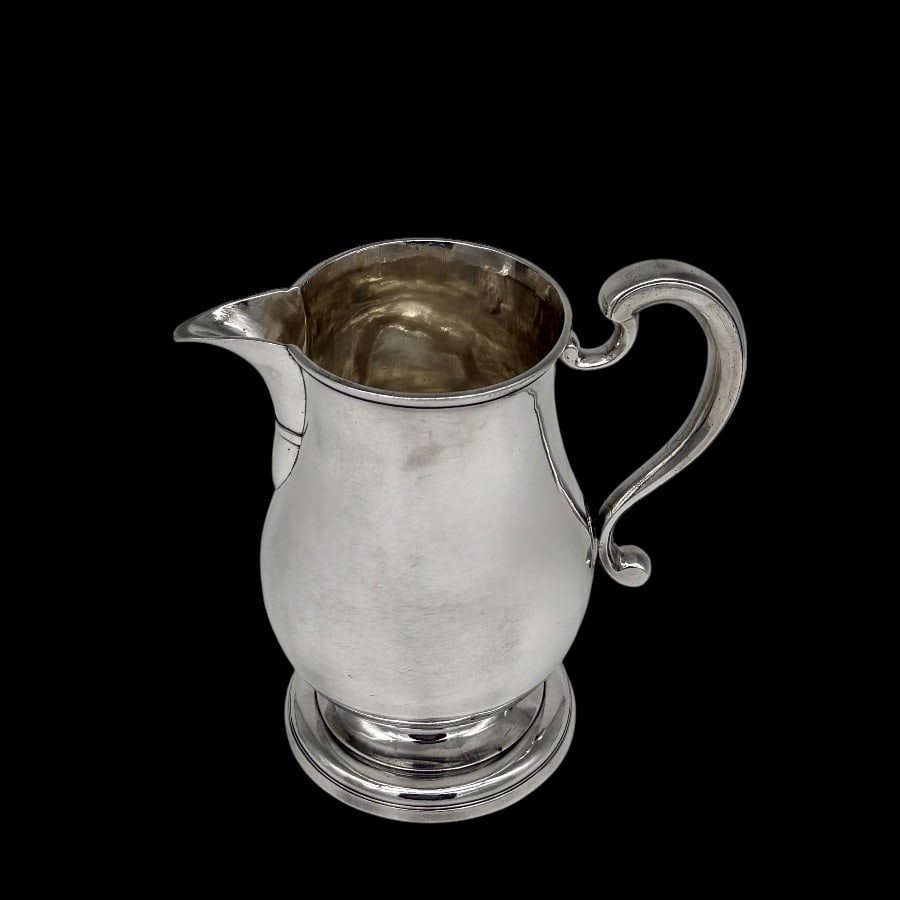Early 18th Century Antique George I Silver Beer Jug London 1731 Richard Bayley - 4